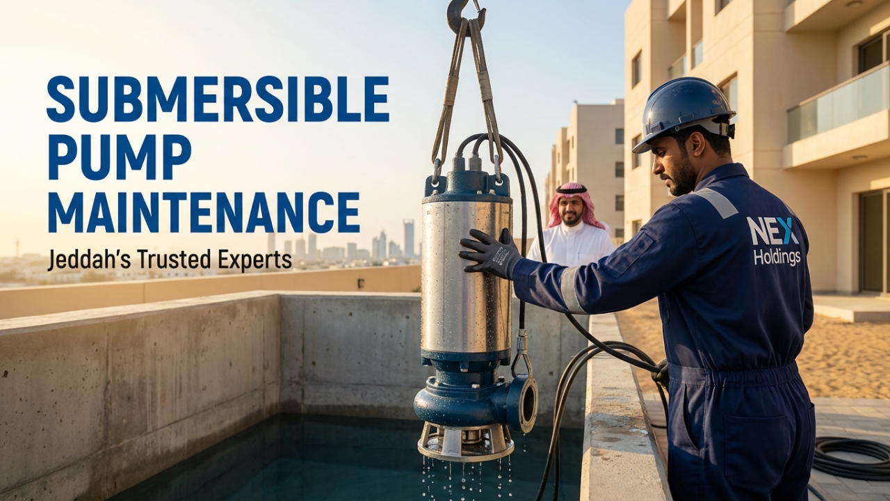 Submersible Pump Maintenance in Jeddah